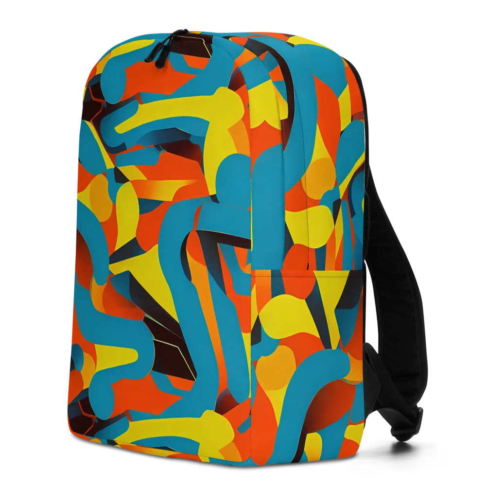 Fragmented Rhapsody on Minimalist Backpack — Left