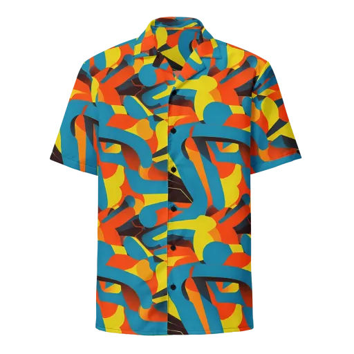 Fragmented Rhapsody on a Button Shirt