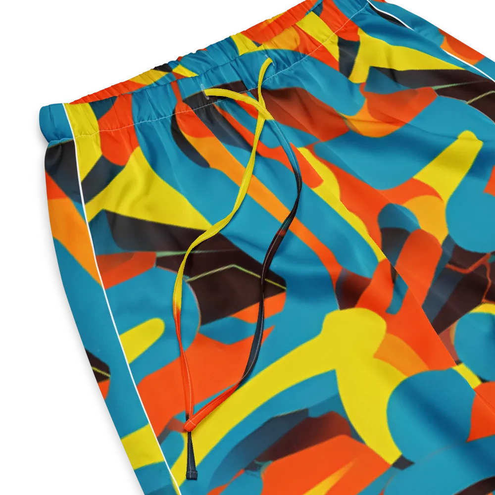Fragmented Rhapsody on Women's Pajama Pants — Product details