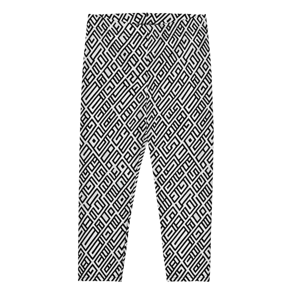 Fashionable, Psychedelic Deep Space, Howard Butterworth, Francois Bocion on Capri Leggings — Front