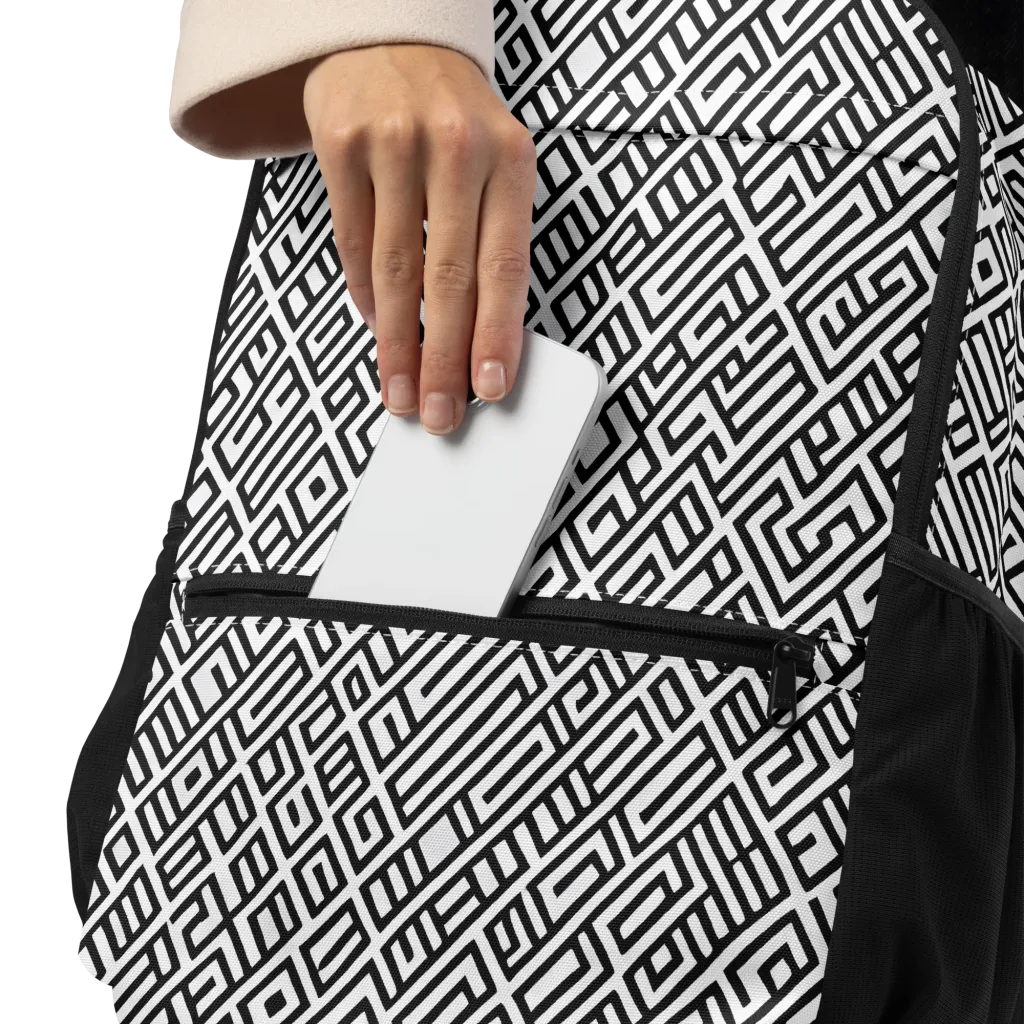 Fashionable, Psychedelic Deep Space, Howard Butterworth, Francois Bocion on Utility Backpack — Product details