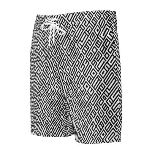 Fashionable, Psychedelic Deep Space, Howard Butterworth, Francois Bocion on a Men's Board Shorts