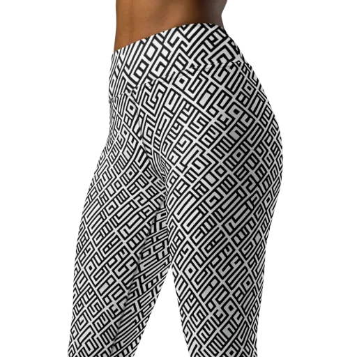 Fashionable, Psychedelic Deep Space, Howard Butterworth, Francois Bocion on a Yoga Leggings