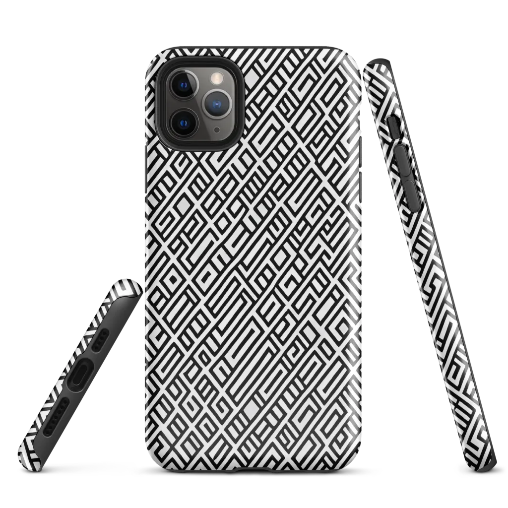 Fashionable, Psychedelic Deep Space, Howard Butterworth, Francois Bocion on Tough Case for iPhone® — Front