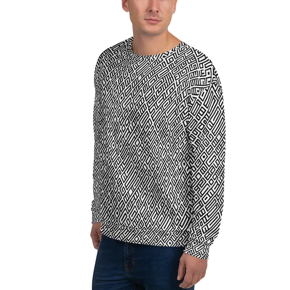 Fashionable, Psychedelic Deep Space, Howard Butterworth, Francois Bocion on Sweatshirt — Left Front