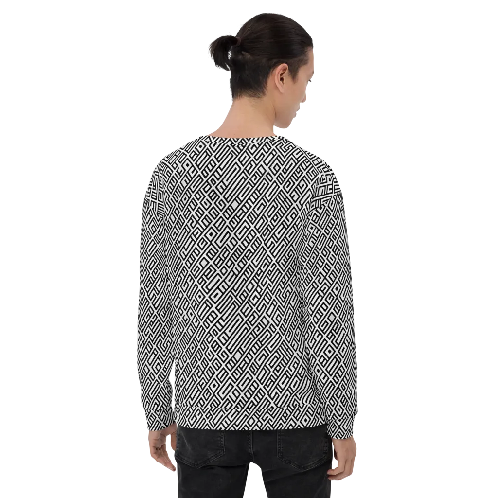 Fashionable, Psychedelic Deep Space, Howard Butterworth, Francois Bocion on Sweatshirt — Back