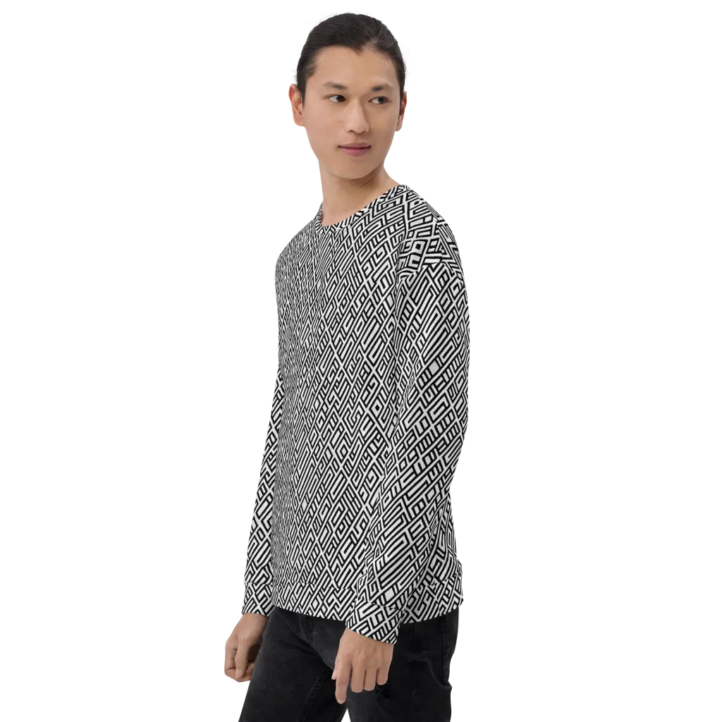Fashionable, Psychedelic Deep Space, Howard Butterworth, Francois Bocion on Sweatshirt — Left Front