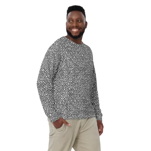 Fashionable, Psychedelic Deep Space, Howard Butterworth, Francois Bocion on a Sweatshirt