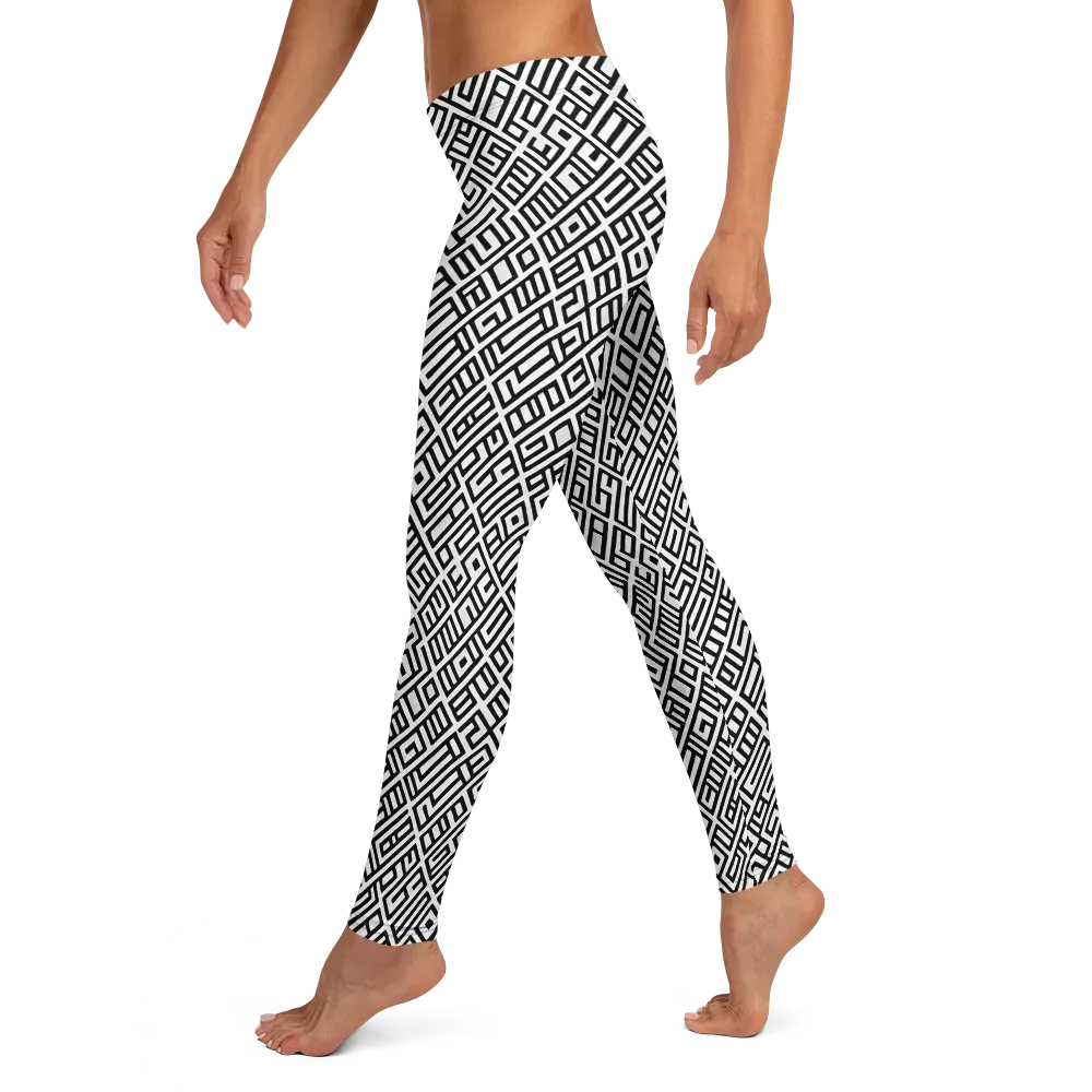 Fashionable, Psychedelic Deep Space, Howard Butterworth, Francois Bocion on Leggings — Left