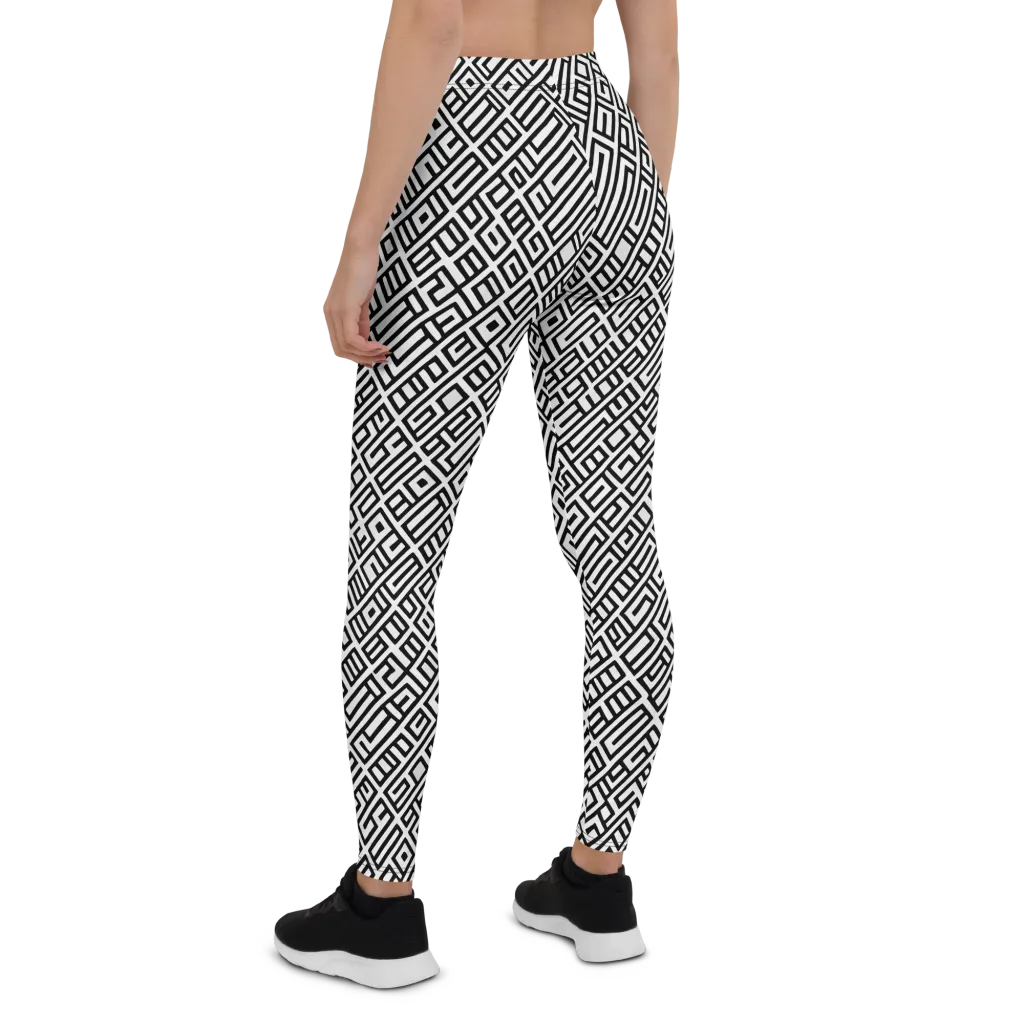 Fashionable, Psychedelic Deep Space, Howard Butterworth, Francois Bocion on Leggings — Back
