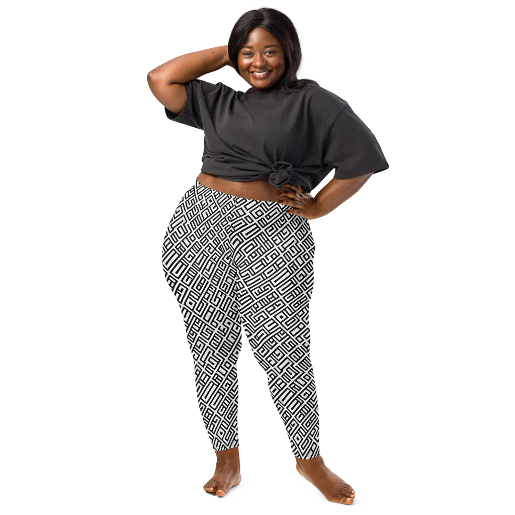 Fashionable, Psychedelic Deep Space, Howard Butterworth, Francois Bocion on Leggings — Front
