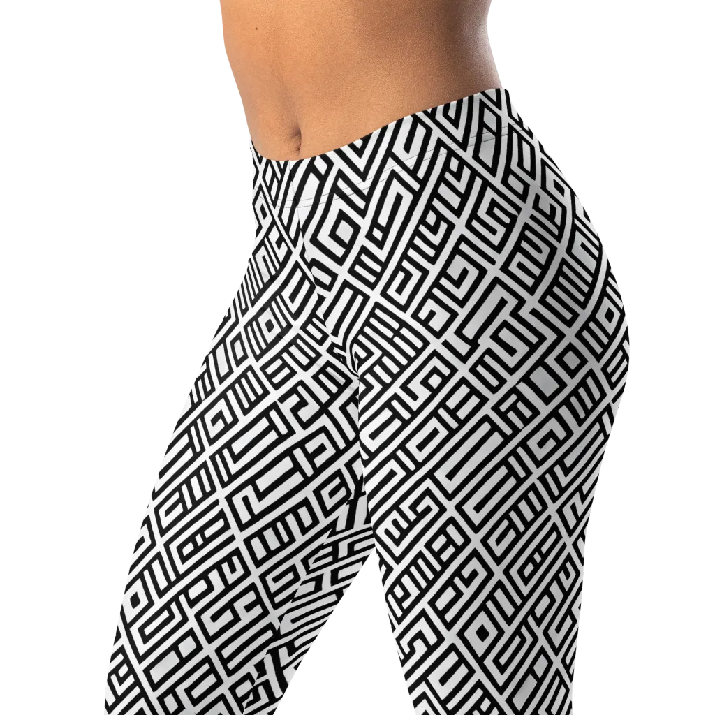 Fashionable, Psychedelic Deep Space, Howard Butterworth, Francois Bocion on Leggings — Left Front