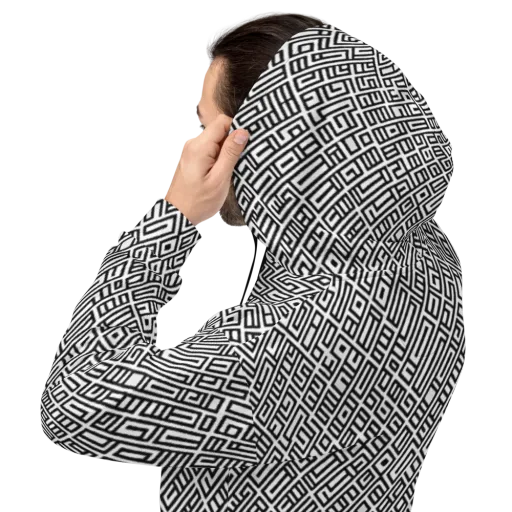 Fashionable, Psychedelic Deep Space, Howard Butterworth, Francois Bocion on a Hoodie