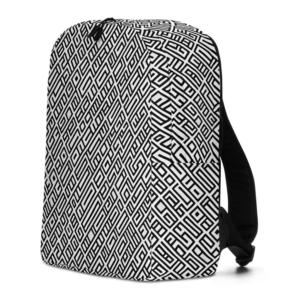 Fashionable, Psychedelic Deep Space, Howard Butterworth, Francois Bocion on Minimalist Backpack — Left