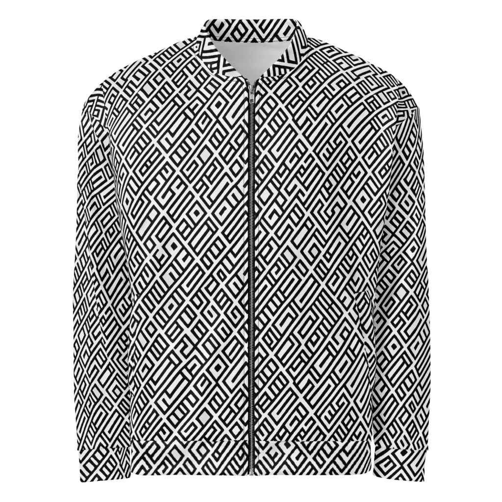 Fashionable, Psychedelic Deep Space, Howard Butterworth, Francois Bocion on Bomber Jacket — Front