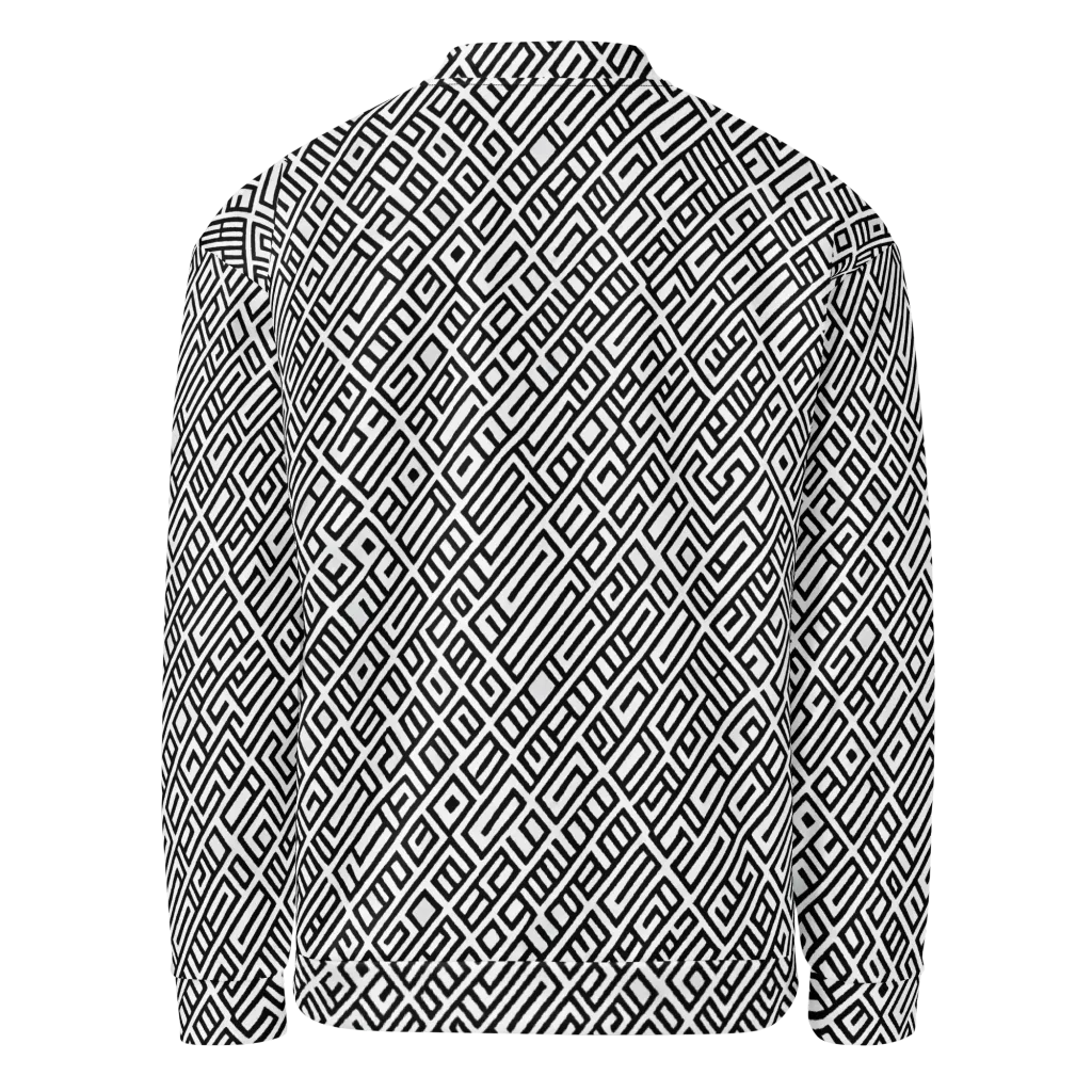 Fashionable, Psychedelic Deep Space, Howard Butterworth, Francois Bocion on Bomber Jacket — Back