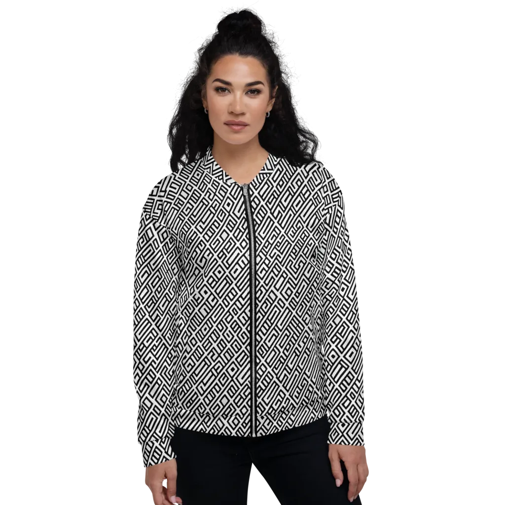 Fashionable, Psychedelic Deep Space, Howard Butterworth, Francois Bocion on Bomber Jacket — Front