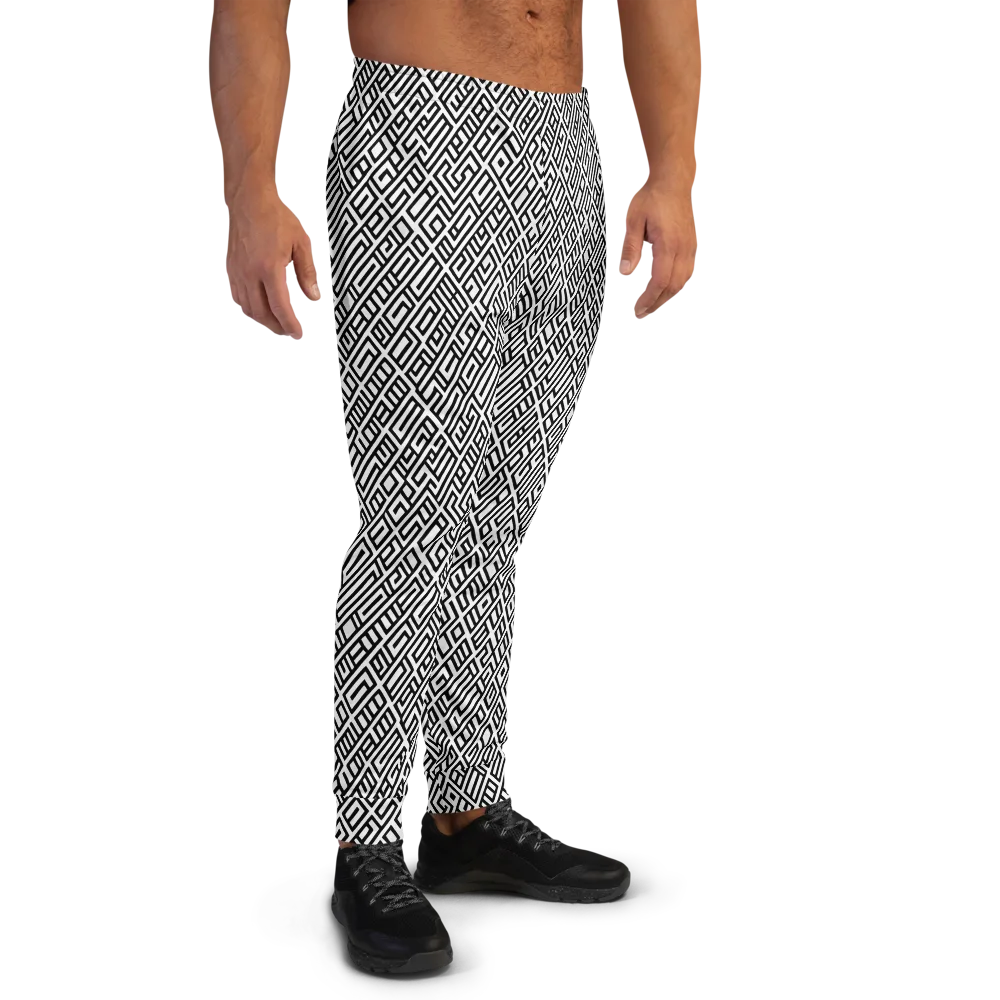 Fashionable, Psychedelic Deep Space, Howard Butterworth, Francois Bocion on Men's Joggers — Right