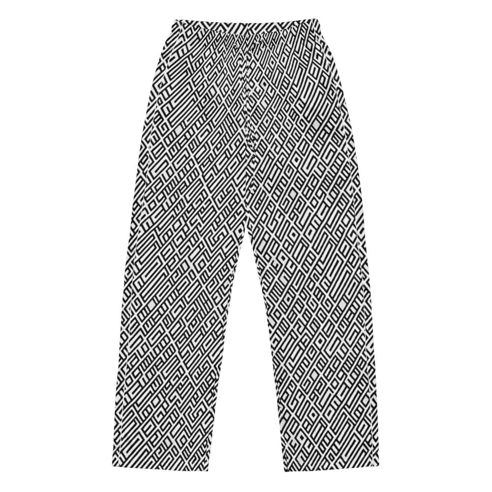 Fashionable, Psychedelic Deep Space, Howard Butterworth, Francois Bocion on Women's Pajama Pants — Front