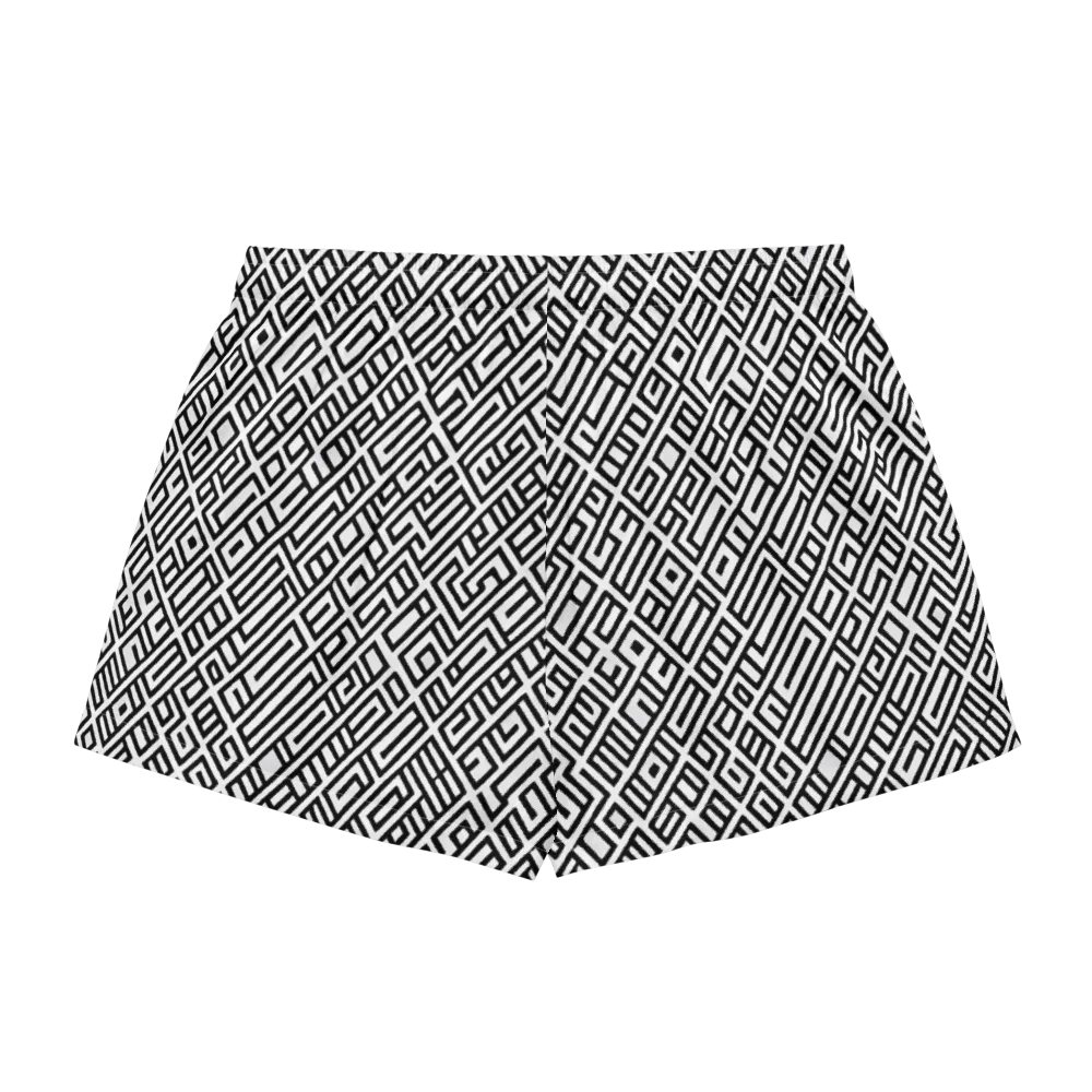 Fashionable, Psychedelic Deep Space, Howard Butterworth, Francois Bocion on Women's Pajama Shorts — Back