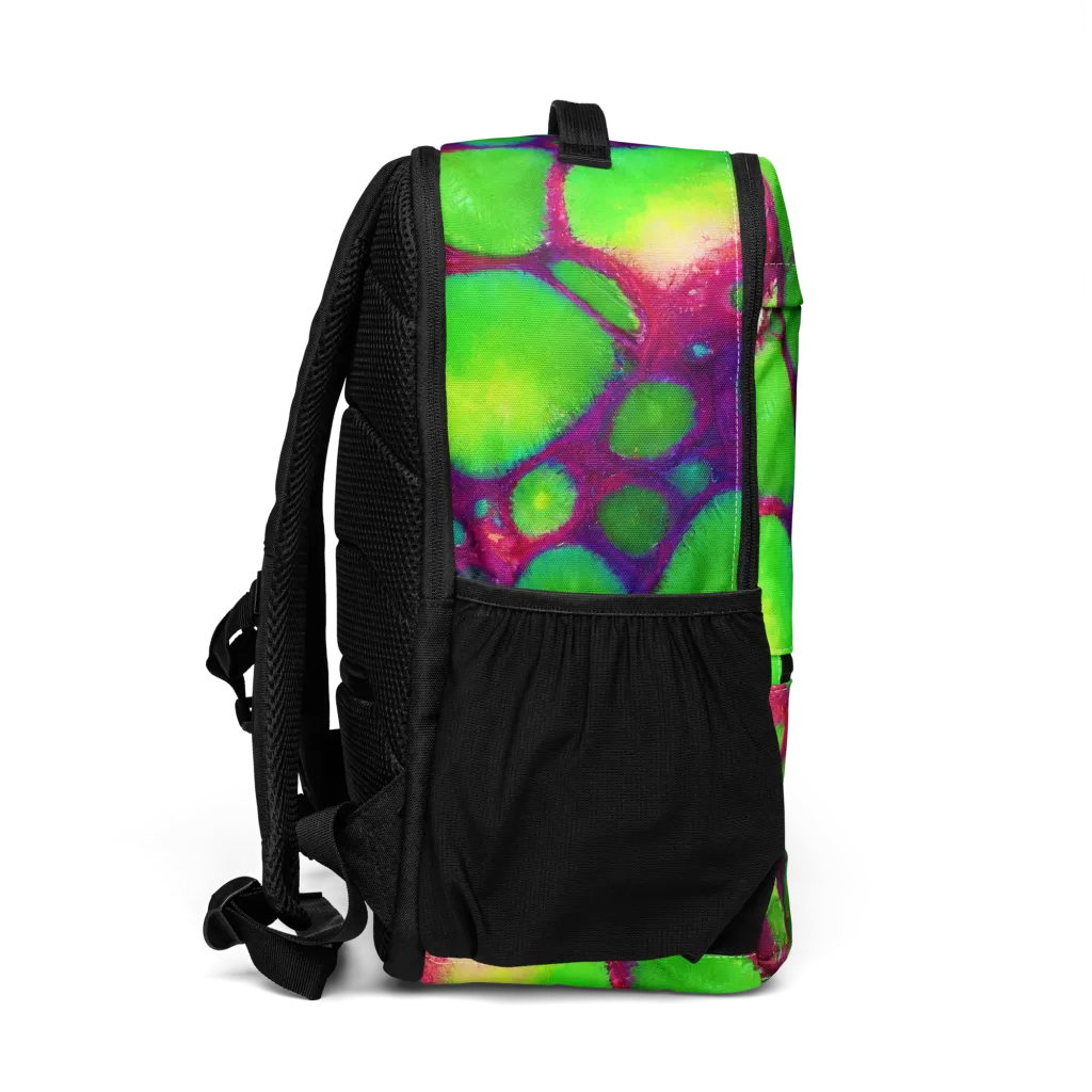 Elegant, Artstation, Matte Painting on Utility Backpack — Right