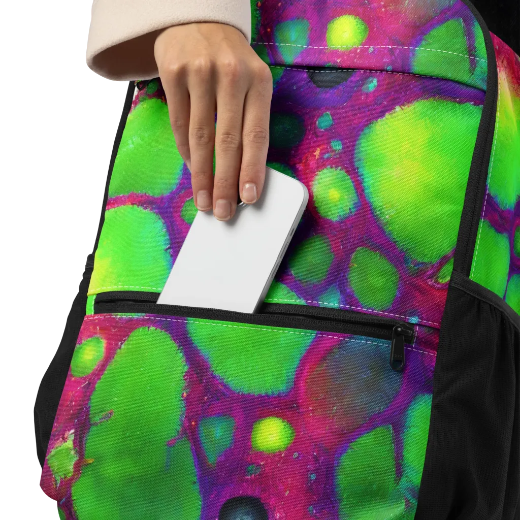 Elegant, Artstation, Matte Painting on Utility Backpack — Product details