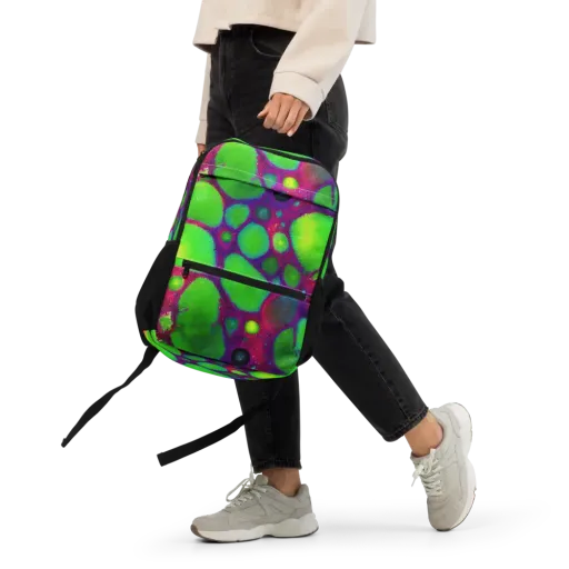 Elegant, Artstation, Matte Painting on a Utility Backpack