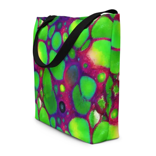 Elegant, Artstation, Matte Painting on a Large Tote Bag W/ Pocket