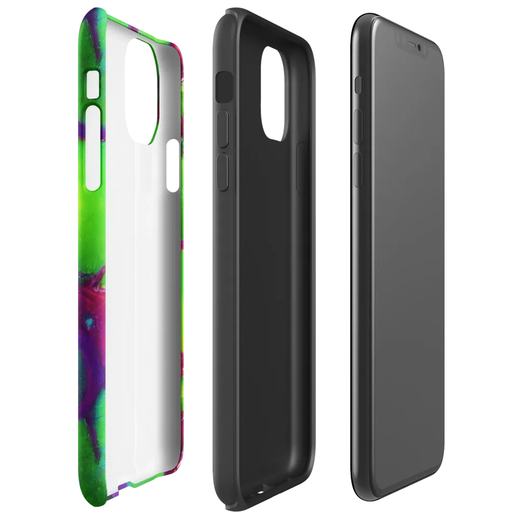 Elegant, Artstation, Matte Painting on Tough Case for iPhone® — Right