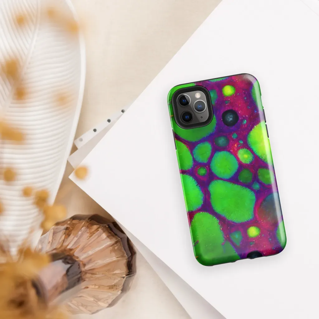 Elegant, Artstation, Matte Painting on Tough Case for iPhone® — Front