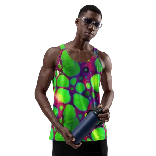 Elegant, Artstation, Matte Painting on a Men's Tank Top