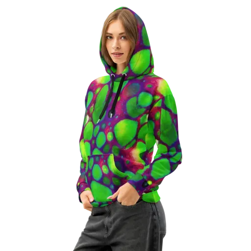 Elegant, Artstation, Matte Painting on a Cotton Hoodie