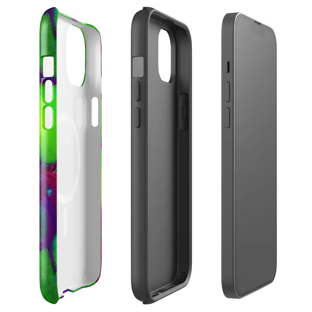 Elegant, Artstation, Matte Painting on MagSafe Tough Case for iPhone® — Front