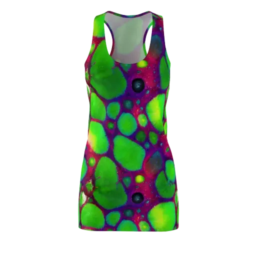 Elegant, Artstation, Matte Painting on a Racerback Dress