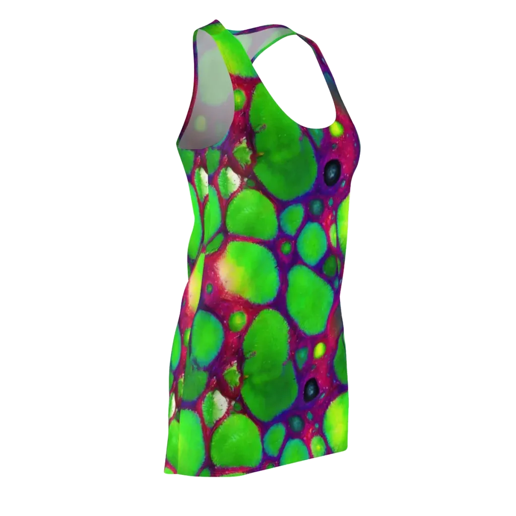 Elegant, Artstation, Matte Painting on Racerback Dress — Front Side