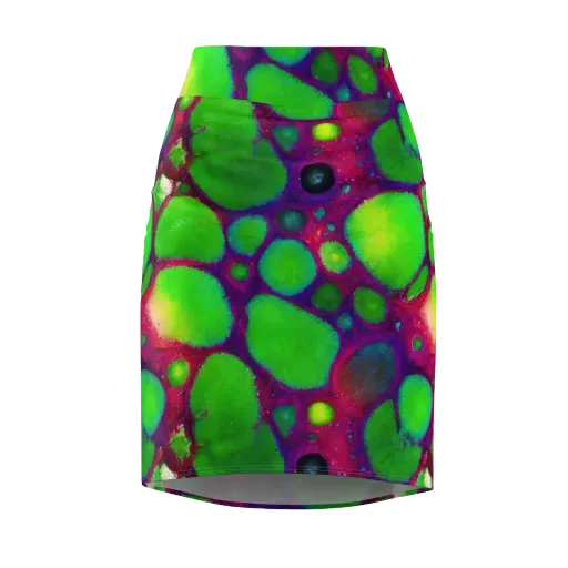Elegant, Artstation, Matte Painting on a Pencil Skirt