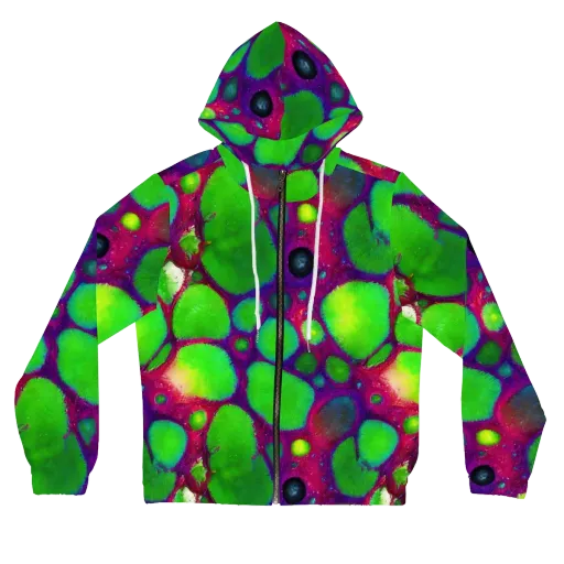 Elegant, Artstation, Matte Painting on a Women's Full-Zip Hoodie
