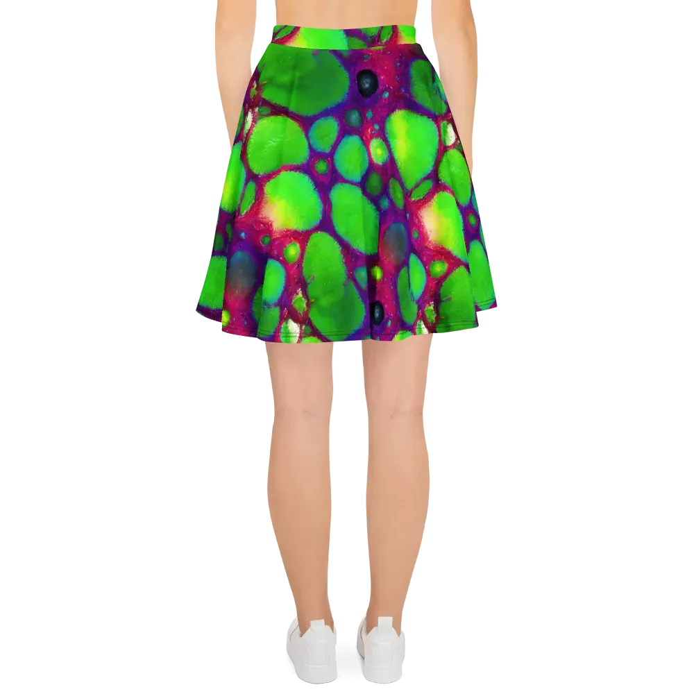 Elegant, Artstation, Matte Painting on Skater Skirt — Back