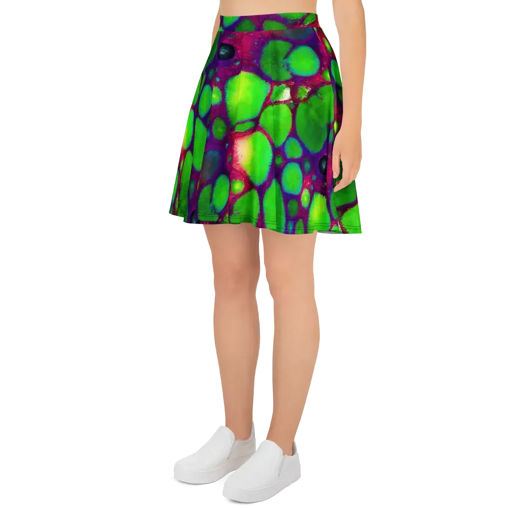 Elegant, Artstation, Matte Painting on Skater Skirt — Left