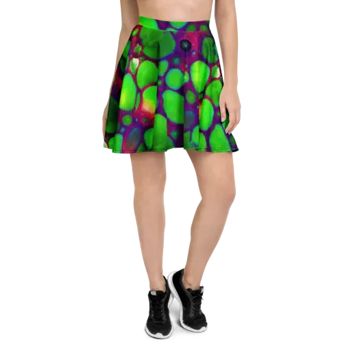 Elegant, Artstation, Matte Painting on a Skater Skirt