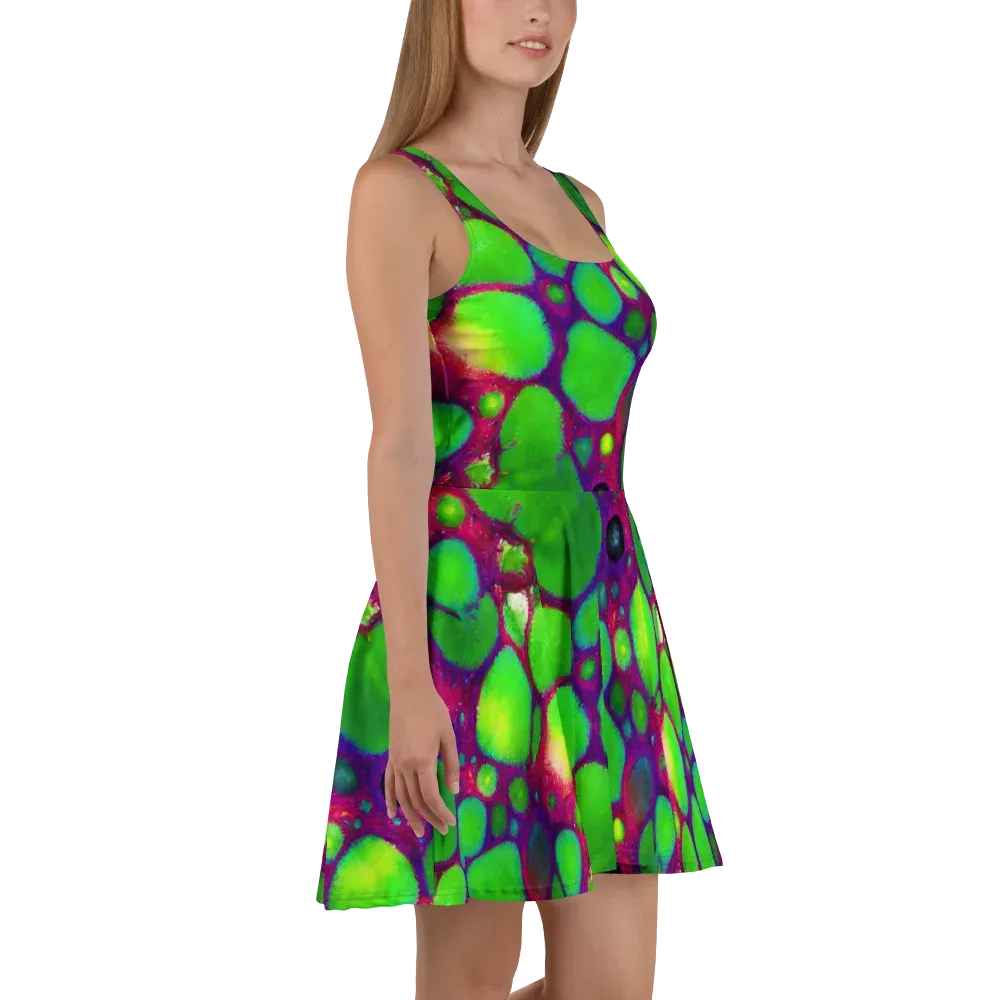 Elegant, Artstation, Matte Painting on Skater Dress — Right