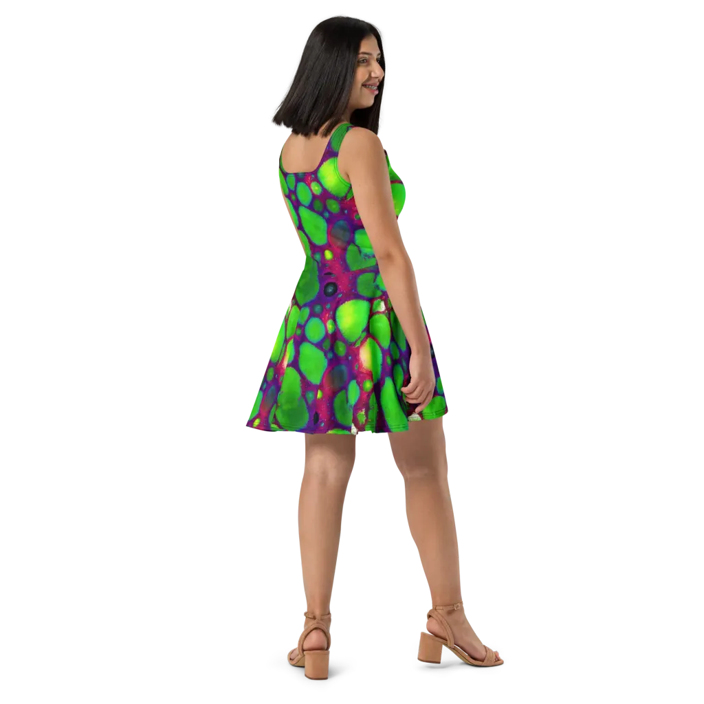 Elegant, Artstation, Matte Painting on Skater Dress — Right