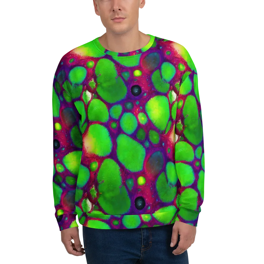 Elegant, Artstation, Matte Painting on Sweatshirt — Front