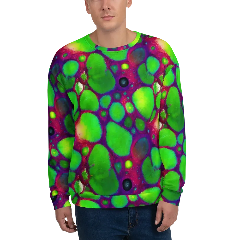 Elegant, Artstation, Matte Painting on Sweatshirt — Front