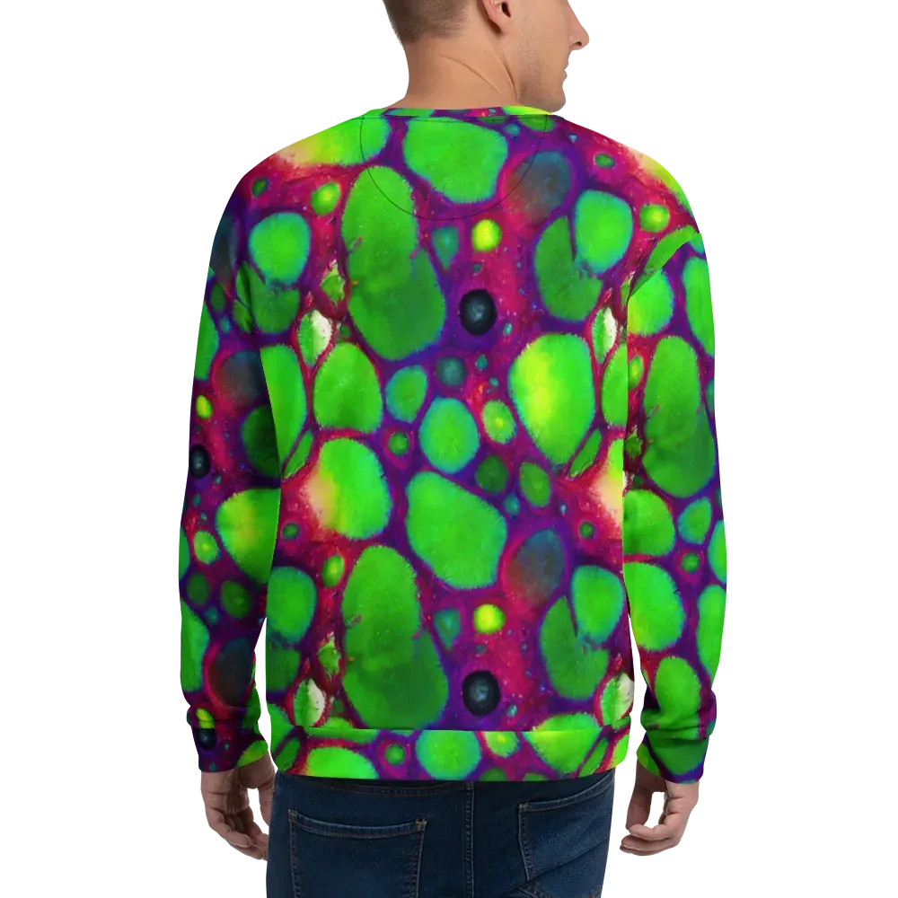 Elegant, Artstation, Matte Painting on Sweatshirt — Back