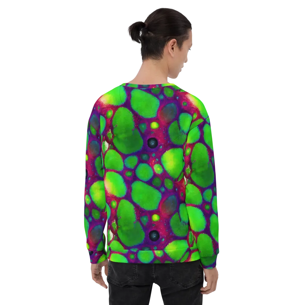Elegant, Artstation, Matte Painting on Sweatshirt — Back