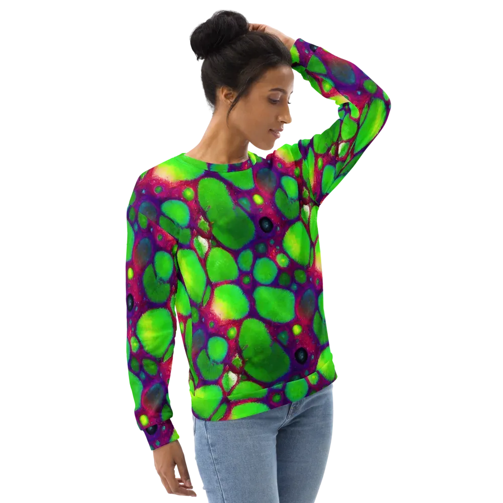 Elegant, Artstation, Matte Painting on Sweatshirt — Right Front