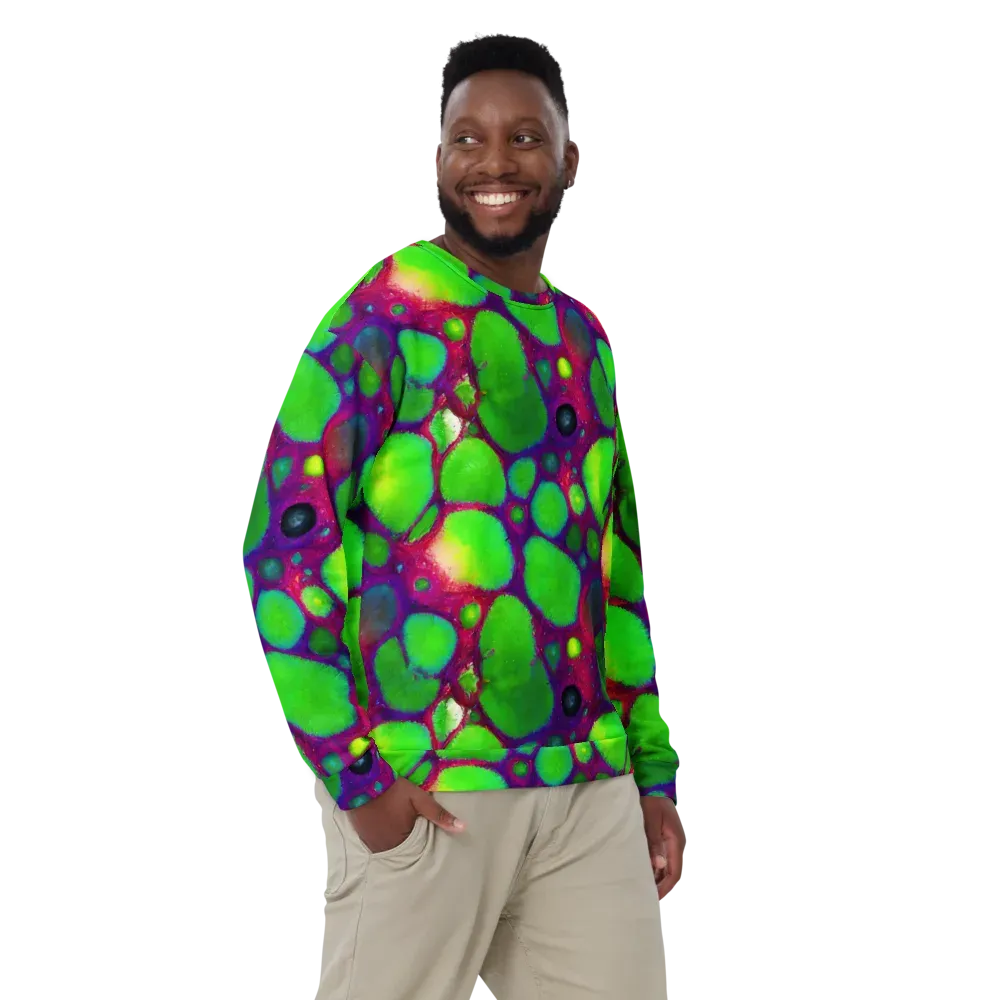 Elegant, Artstation, Matte Painting on Sweatshirt — Front