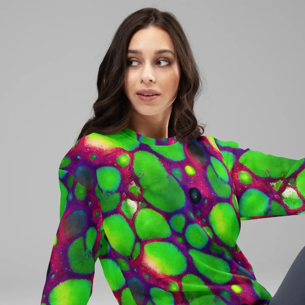 Elegant, Artstation, Matte Painting on Sweatshirt — Right Front