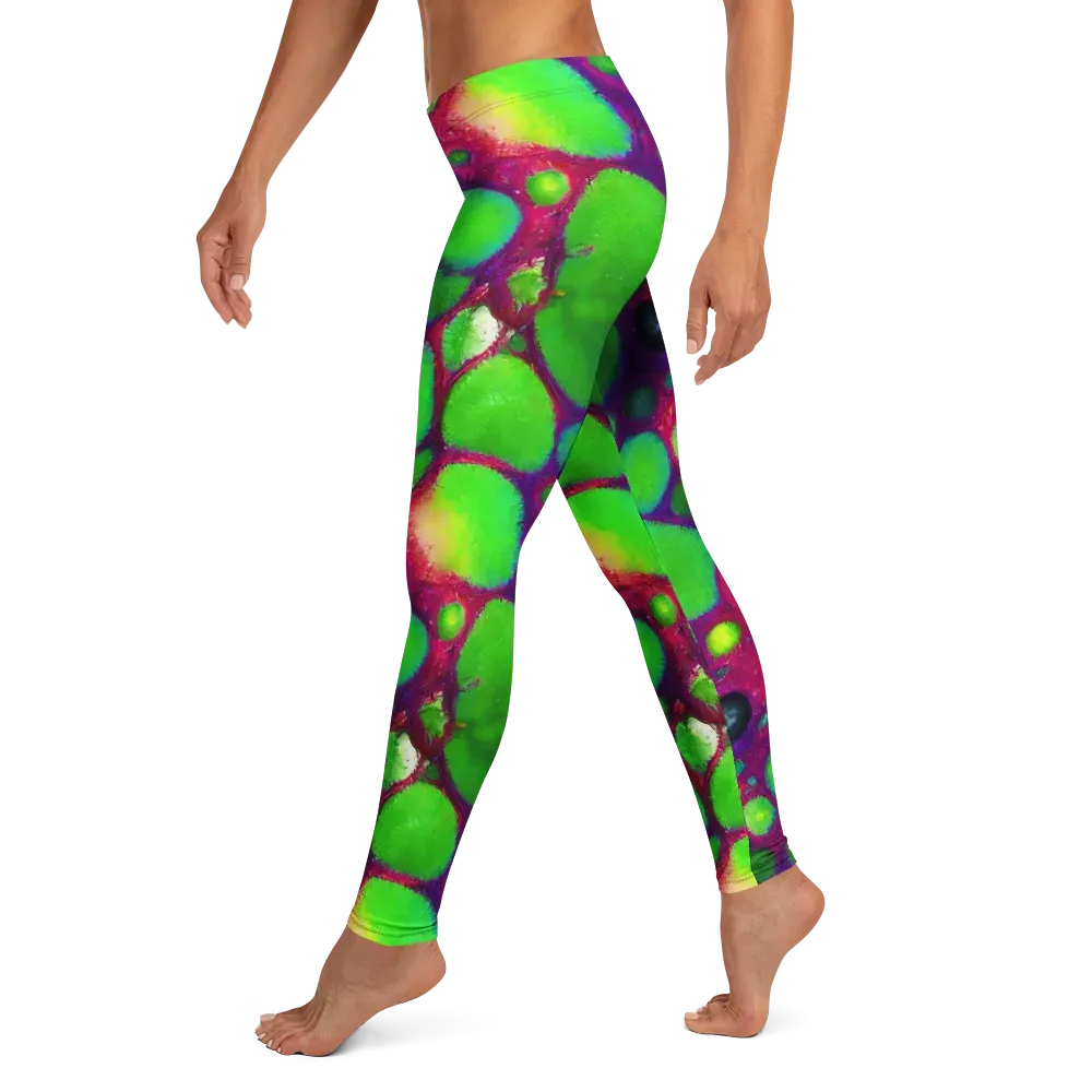 Elegant, Artstation, Matte Painting on Leggings — Left